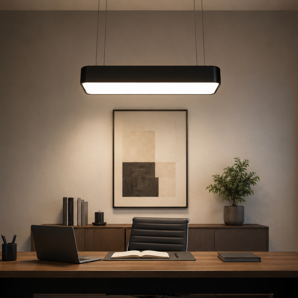 Radius Dörtgen Davul Linear Aydınlatma