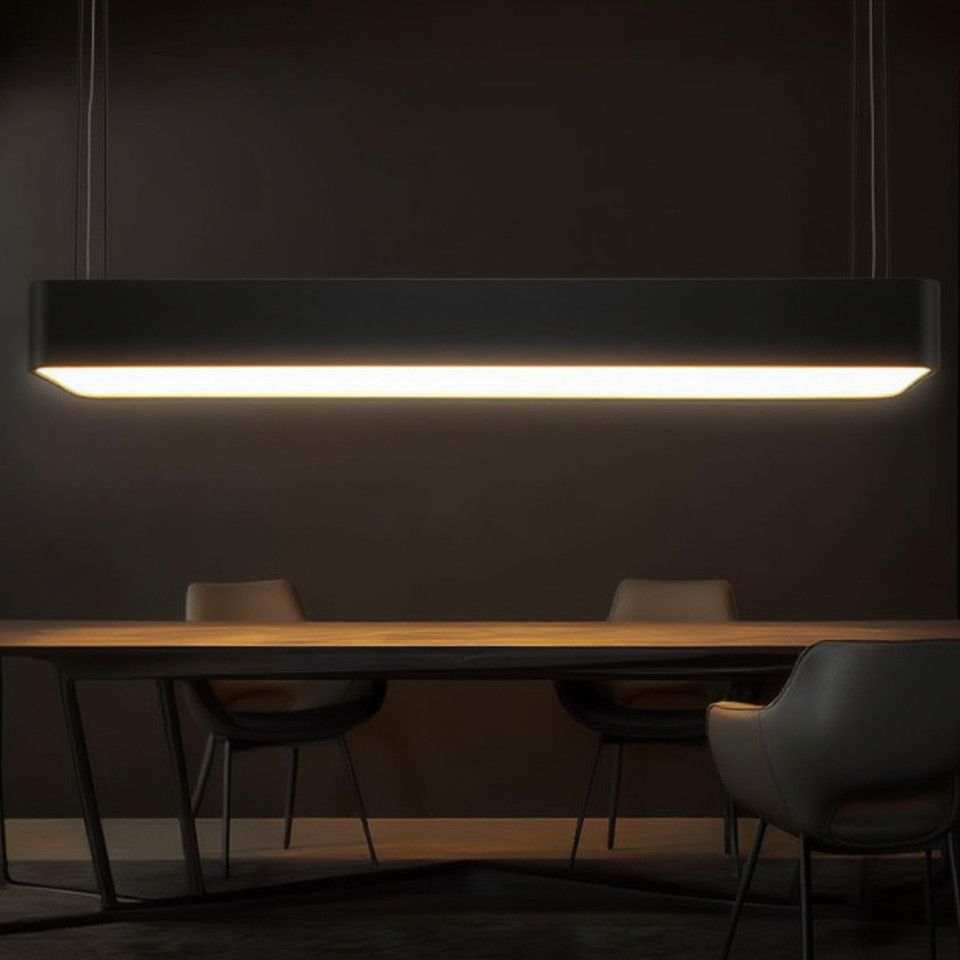 Radius Dörtgen Davul Linear Aydınlatma