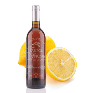 A 750mL bottle of Tarpon Springs Sicilian Lemon White Balsamic Vinegar A 750mL bottle of Tarpon Springs Sicilian Lemon White Balsamic Vinegar