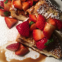 Stuffed French Toast with Strawberries in Chocolate Dark Balsamic Stuffed French Toast with Strawberries in Chocolate Dark Balsamic