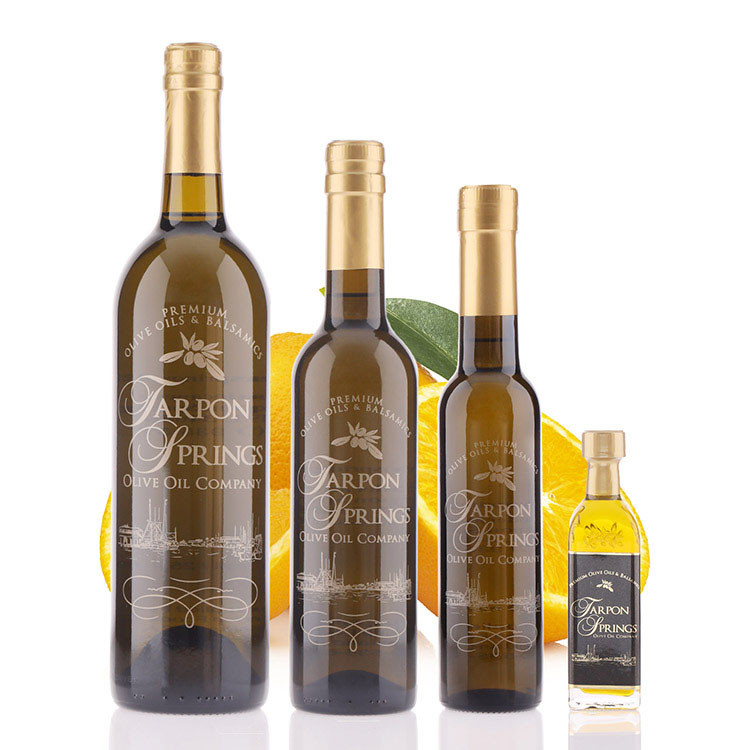 Bottle of Sweet Valencia Infused Olive Oil