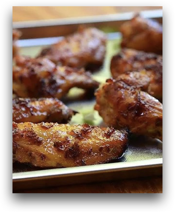 HONEY LEMON GINGER CHICKEN WINGS - Tarpon Springs Olive Oil Company