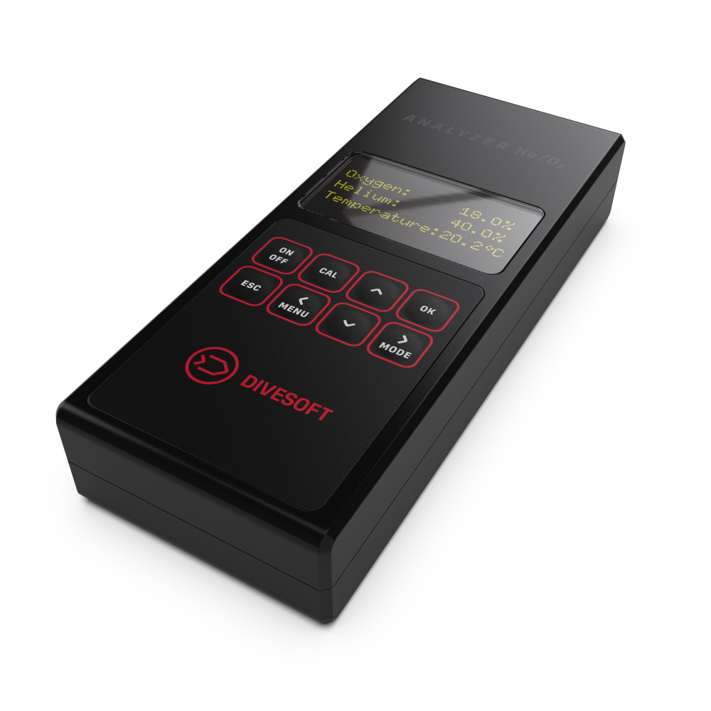 Divesoft HE/O2 Analyzer