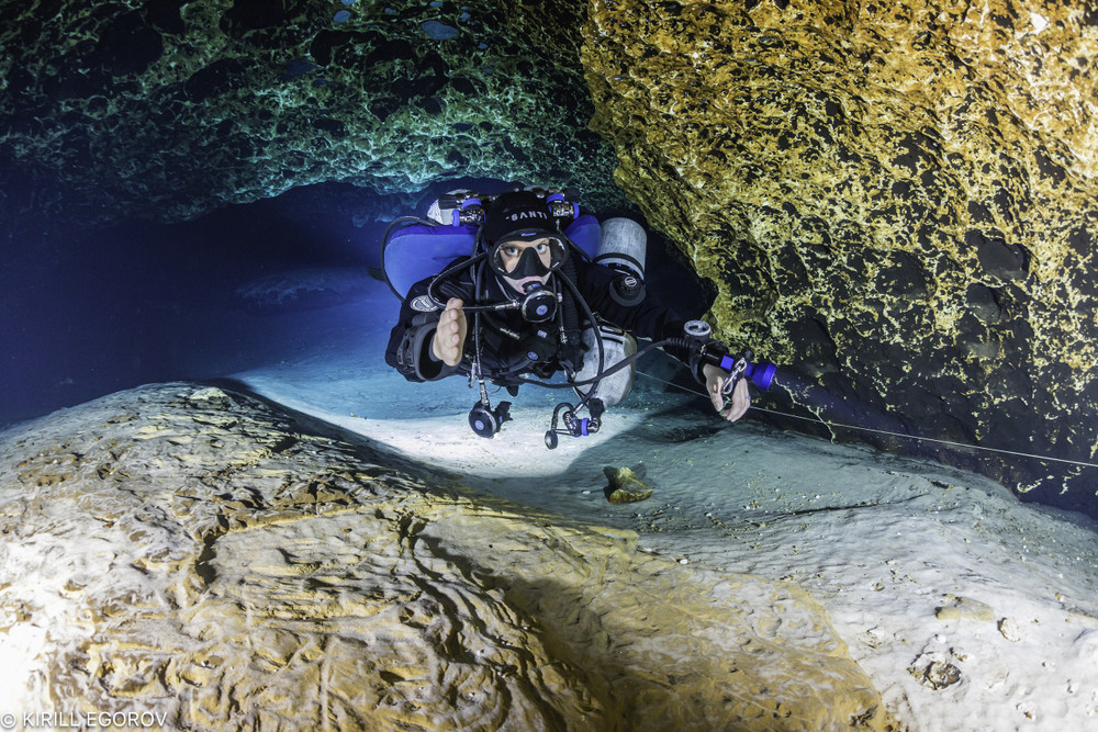 GUE Cave Diver 3