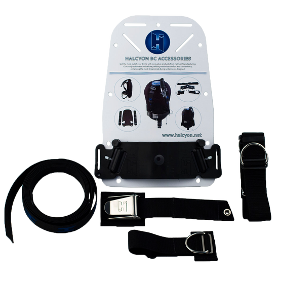 Halcyon Backplate w/Cinch and Harness