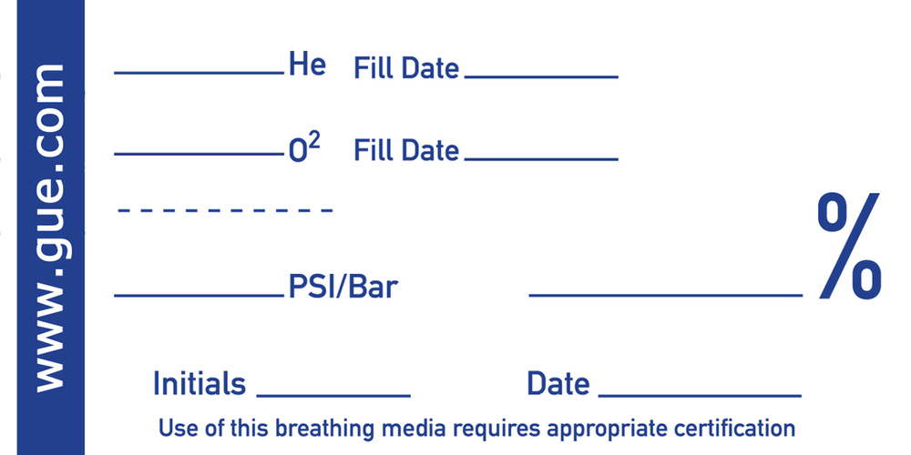 GUE Gas Analysis Tape