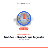 Rush Fee - Single Stage Regulator 2nd Day Service at Extreme Exposure in High Springs, FL
