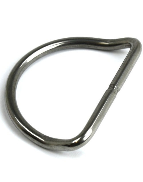 Bent D-Ring 2"