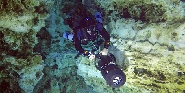 NSS-CDS DPV Cave Diver