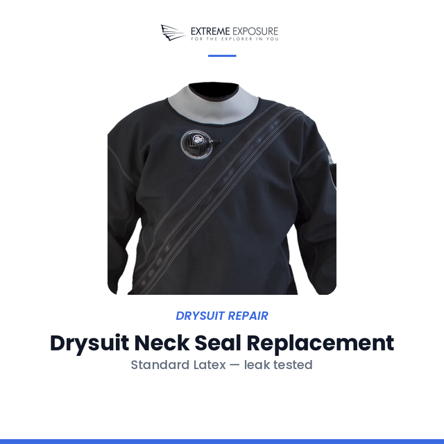 Drysuit Neck Seal Replacement - Standard Latex at Extreme Exposure in High Springs, FL