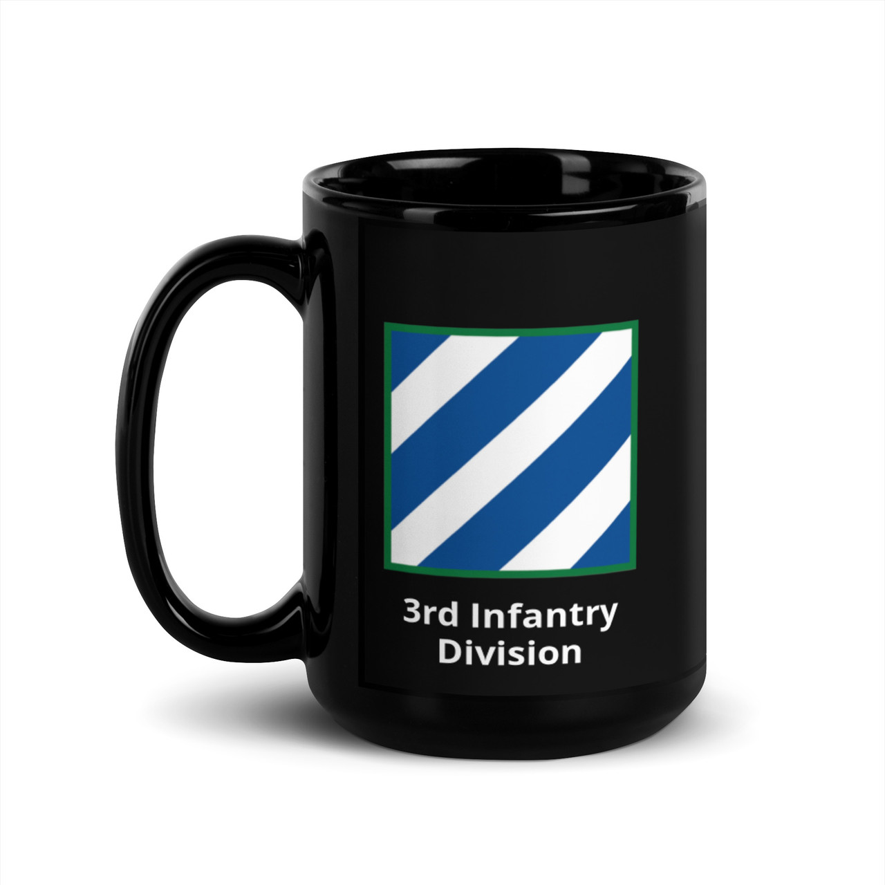 3rd Infantry Division Black Glossy Mug - Meach's Military Memorabilia ...