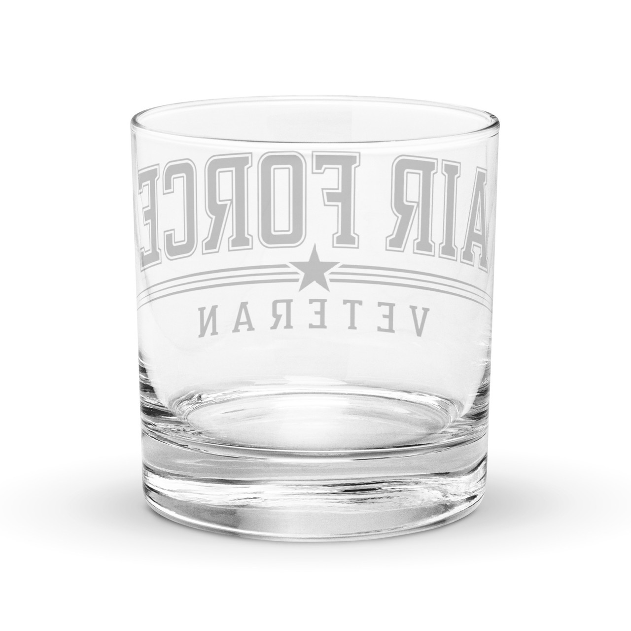 Air Force Rocks Air Force Veteran Rocks glass - Meach's Military Memorabilia & More