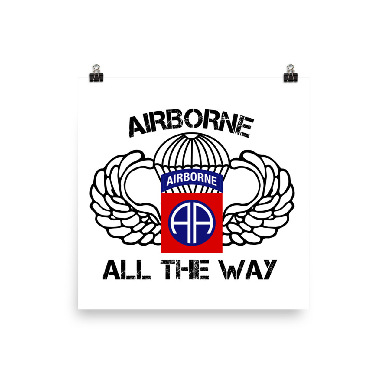 82nd Airborne All the Way Poster - Meach's Military Memorabilia & More 82nd-airborne-all-the-way-poster-meach-s-military-memorabilia-more