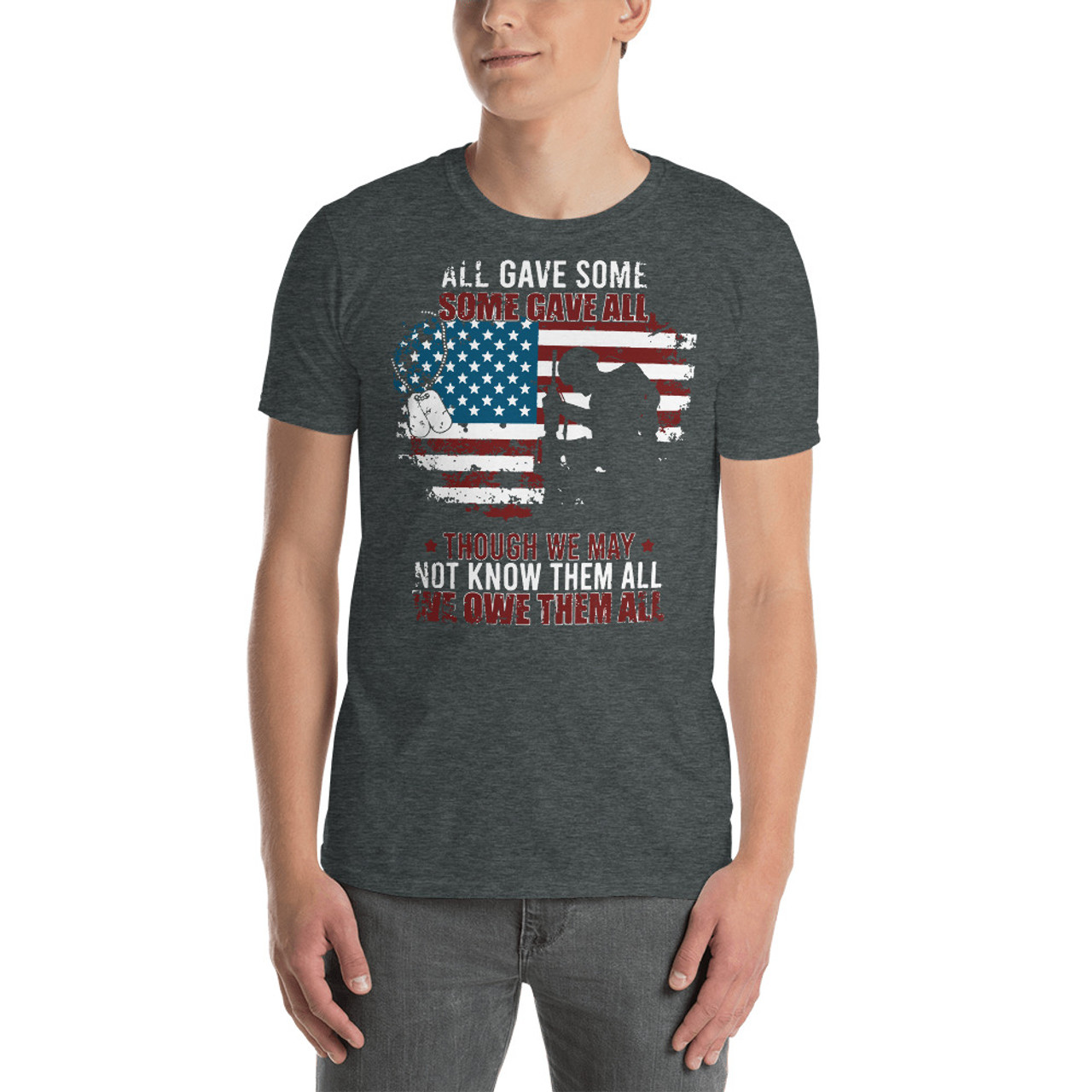 All Gave Some / Some Gave All Short-Sleeve Unisex T-Shirt - Meach's ...