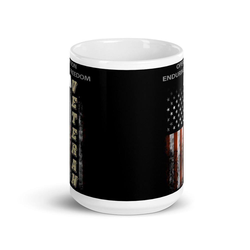 Operation Enduring Freedom (OEF) Mug - Meach's Military Memorabilia & More