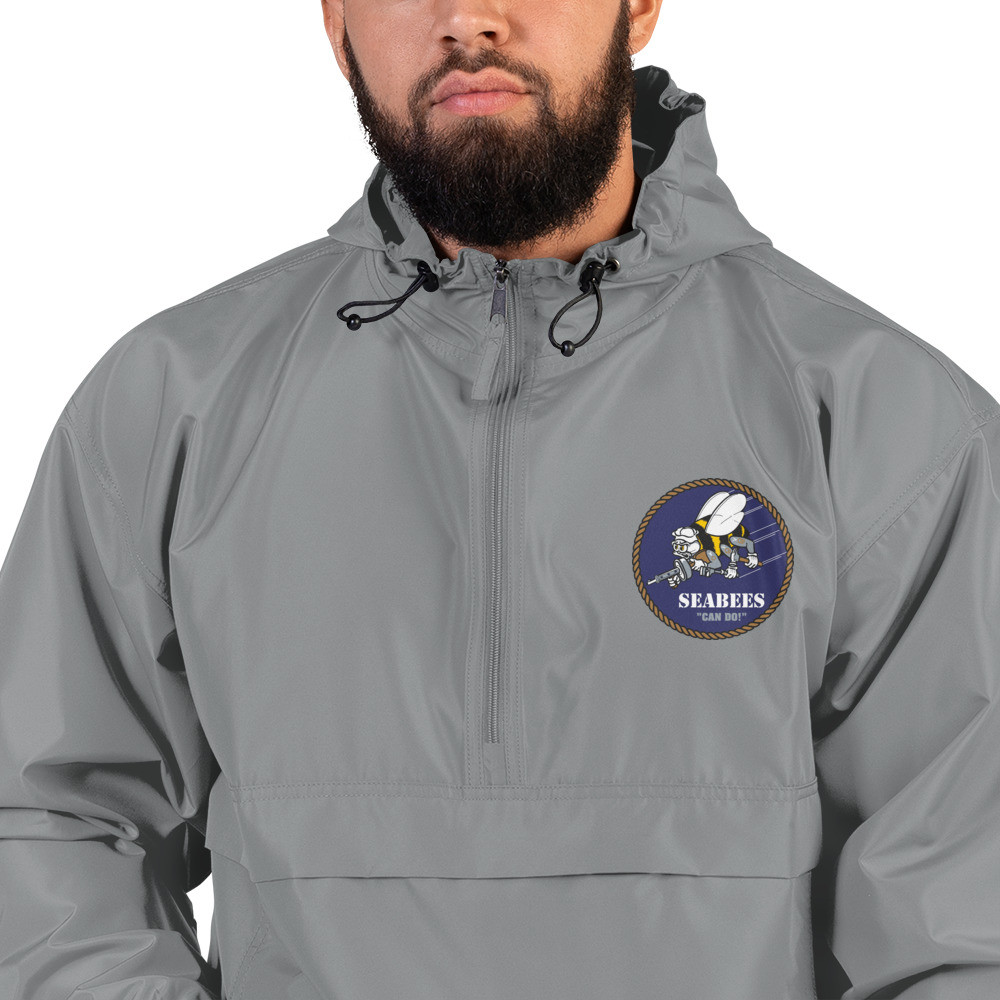 Navy Seabees Embroidered Champion 