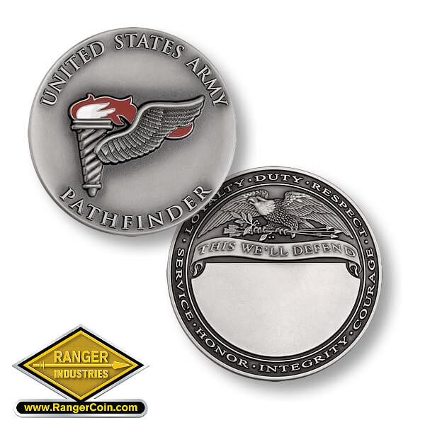 Artillery Challenge Coin - Meach's Military Memorabilia & More
