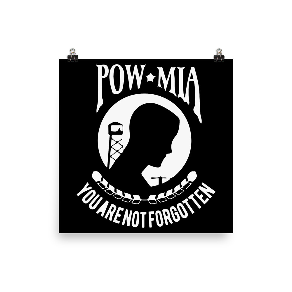 POW MIA Poster - Meach's Military Memorabilia &amp; More