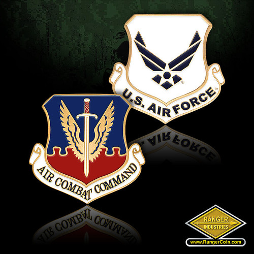 Air Combat Command Challenge Coin