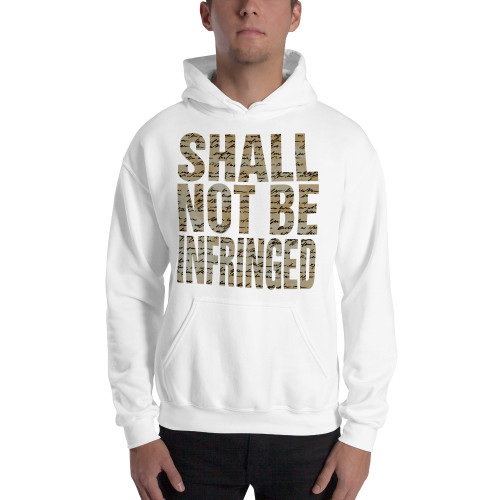 Shall Not Be Infringed (Text) Unisex Hoodie