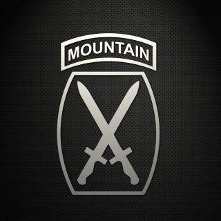 10th Mountain Division Decal (5 inch)