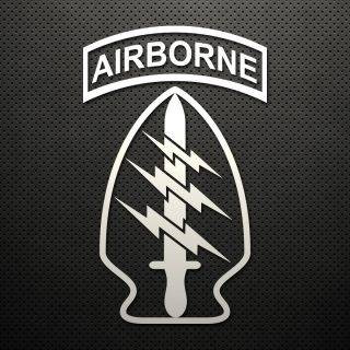 Special Forces Patch Decal (5 inch)