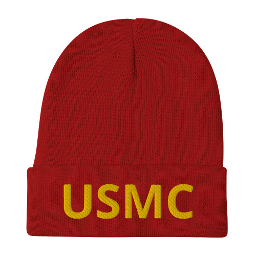 USMC Embroidered Beanie