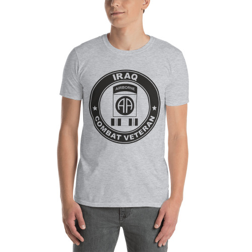 82nd Airborne Iraq Combat Veteran Short-Sleeve Unisex T-Shirt