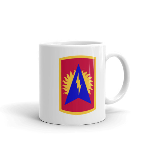 Firing Avenger (164th ADA) White glossy mug