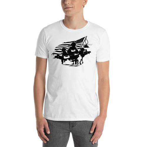 U.S. Warrior Silhouette Short-Sleeve Unisex T-Shirt