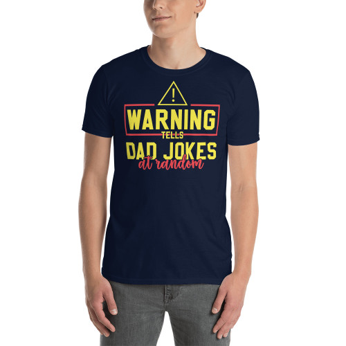 Dad Jokes at Random Short-Sleeve Unisex T-Shirt
