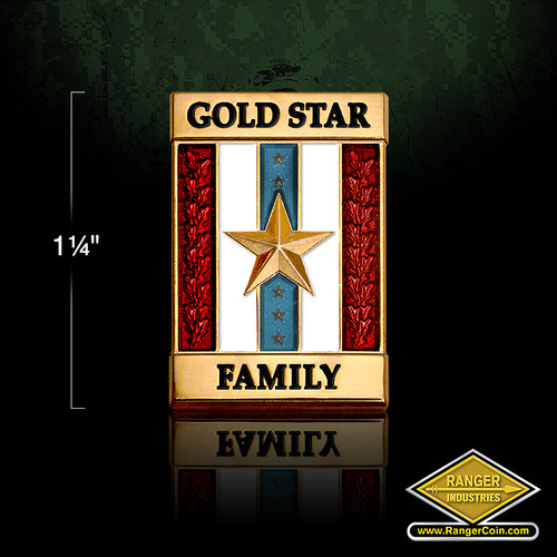 Gold Star Family Pin