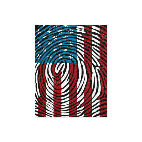 USA Fingerprint Jigsaw puzzle