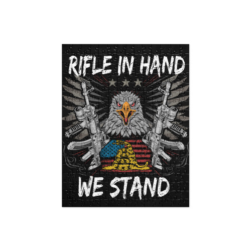 Rifle in Hand We Stand Jigsaw puzzle
