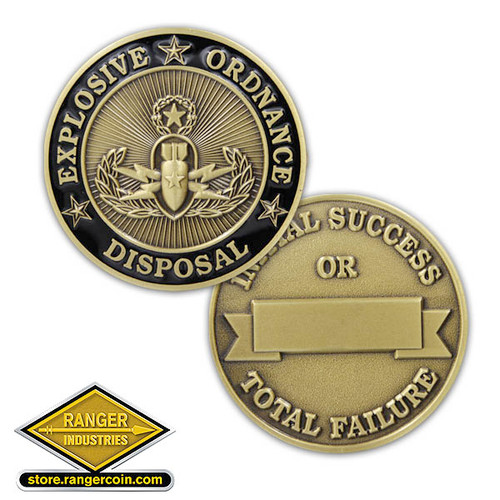 Explosive Ordnance Disposal Challenge Coin