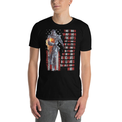 The True Warrior Fights... Short-Sleeve Unisex T-Shirt