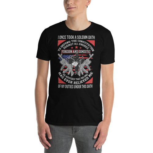 I Once Took a Solemn Oath Short-Sleeve Unisex T-Shirt