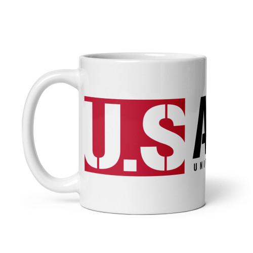 United States Army White glossy mug (Option 2)