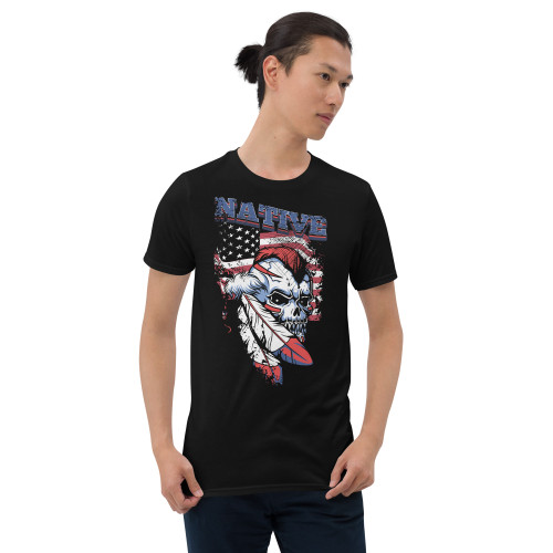 Native Skull Short-Sleeve Unisex T-Shirt