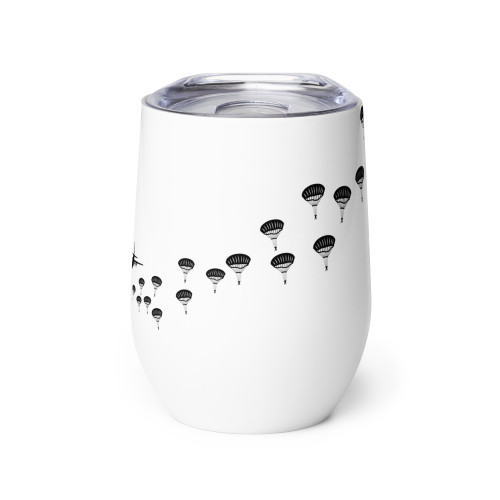 Paratroopers (Airborne) Wine tumbler