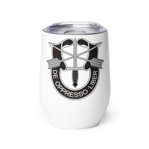 Special Forces Crest Wine tumbler
