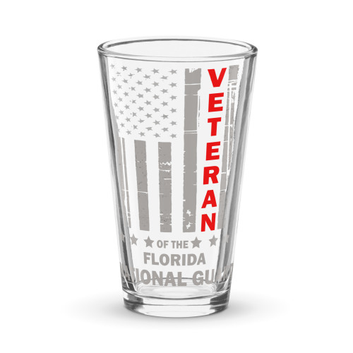 Veteran of the Florida National Guard pint glass