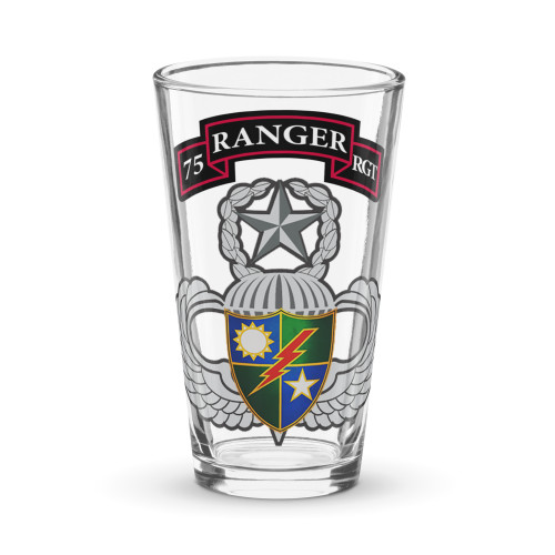 75th Ranger Regiment pint glass