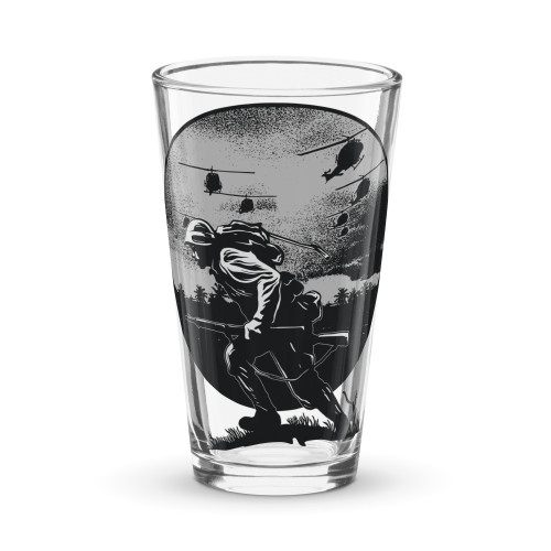 War Fighter pint glass