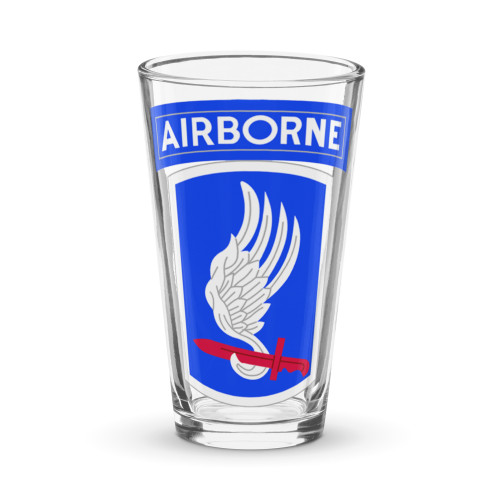 173rd Airborne Brigade pint glass