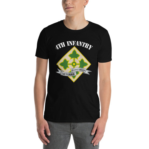4th Infantry (Steadfast and Loyal) Short-Sleeve Unisex T-Shirt
