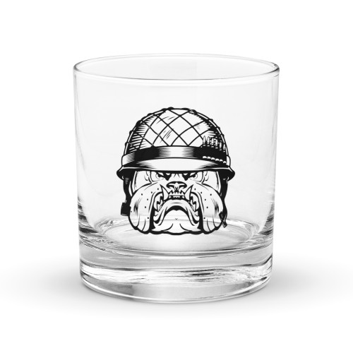 War Dog (1) Rocks glass
