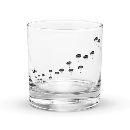 Paratroopers Rocks glass