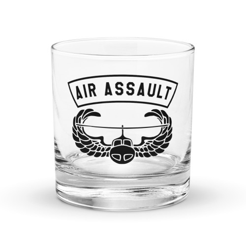 Air Assault Rocks glass
