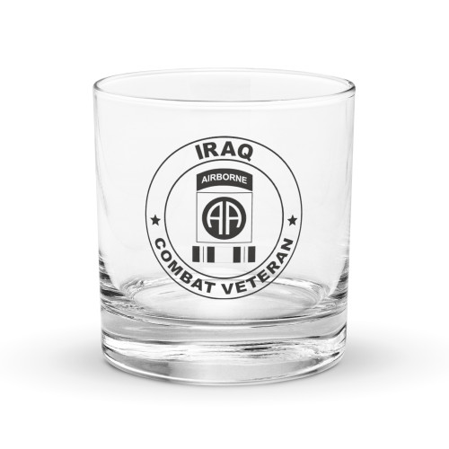 Iraq Combat Veteran Rocks glass